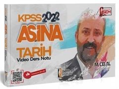2022 KPSS Tarih Aşina Video Ders Notu İsem Yayınları