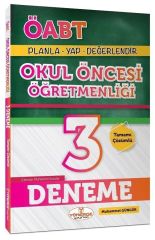 ÖABT Okul Öncesi Öğretmenliği 3 Deneme Yönerge Yayınları