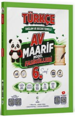 6. Sınıf Türkçe Maarif Model Fasikülleri Av Yayınları