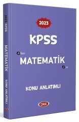 2023 KPSS Matematik Konu Anlatımlı Data Yayınları