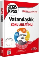 2026 KPSS Vatandaşlık Hibrit Plus Ultra Serisi Konu Anlatımlı Data Yayınları