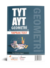 TYT AYT Geometri Yaprak Test Eğitim Dünyası Yayınları