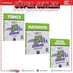 Çap Yayınları TYT Eşit Ağırlık Deneme Seti 3 Kitap