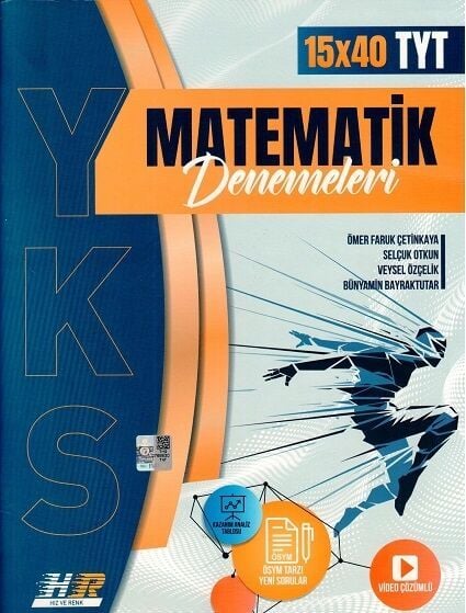 TYT Matematik 15 x 40 Denemeleri Hız ve Renk