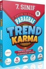 7. Sınıf Paragraf 7 Yayın 14 Deneme Trend Karma