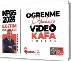 2025 KPSS Eğitim Bilimleri Öğrenme Psikolojisi Video Kafa Notlar Hoca Kafası