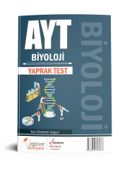 AYT Biyoloji Yaprak Test Eğitim Dünyası Yayınları
