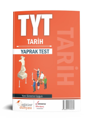 TYT Tarih Yaprak Test Eğitim Dünyası Yayınları