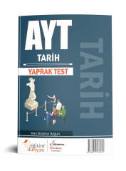 AYT Tarih Yaprak Test Eğitim Dünyası Yayınları