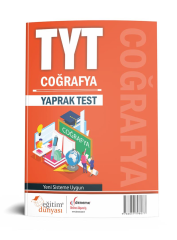 TYT Coğrafya Yaprak Test Eğitim Dünyası Yayınları