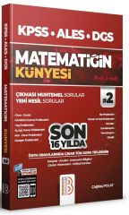 2022 KPSS ALES DGS Matematiğin Künyesi 2 Benim Hocam
