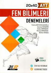 AYT Fen Bilimleri 20x40 Denemeleri Hız ve Renk Yayınları
