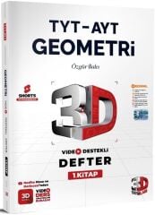 TYT AYT Geometri Video Destekli Defter 1. Kitap 3D Yayınları