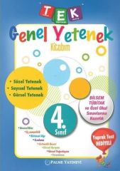 4. Sınıf TEK Genel Yetenek Kitabım Palme Yayınları