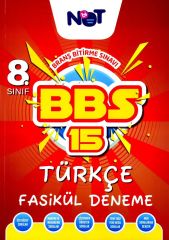 8. Sınıf Türkçe BBS 15 Fasikül Deneme BiNot Yayınları