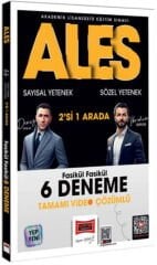 2026 ALES Sayısal Yetenek Sözel Yetenek Fasikül Fasikül Tamamı Video Çözümlü 6 Deneme Yargı Yayınları