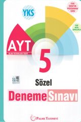 AYT Sözel 5 Deneme Sınavı Palme Yayınevi