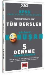2023 KPSS GK GY Tüm Dersler Tamamı Çözümlü 5 Deneme Yargı Yayınları