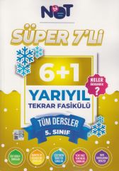 5. Sınıf Tüm Dersler Süper 7 li 6+1 Yarıyıl Tekrar Fasikülü BiNot Yayınları