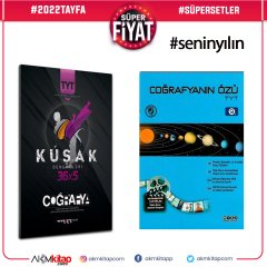 Marka Yayınları TYT Coğrafya Deneme ve Merkez Coğrafyanın Özü Seti 2 Kitap