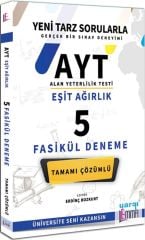 AYT Eşit Ağırlık Tamamı Çözümlü 5 Fasikül Deneme Yargı Lemma