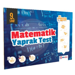 9.Sınıf Matematik Yaprak Test Lider Plus Yayınları