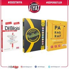 Ankara Kitap Merkezi Dil Bilgisi Paragraf ve Toprak Problemler Soru Bankası Seti 3 Kitap