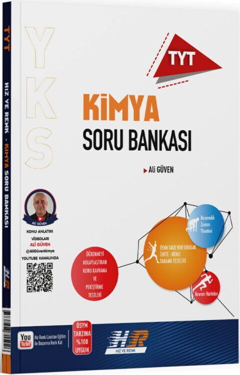 TYT Kimya Soru Bankası Hız ve Renk Yayınları