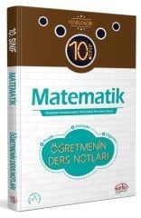 10. Sınıf Matematik Öğretmenin Ders Notları Editör Yayınları