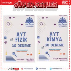 Çöz Kazan AYT Fizik ve Kimya Deneme Seti 2 Kitap