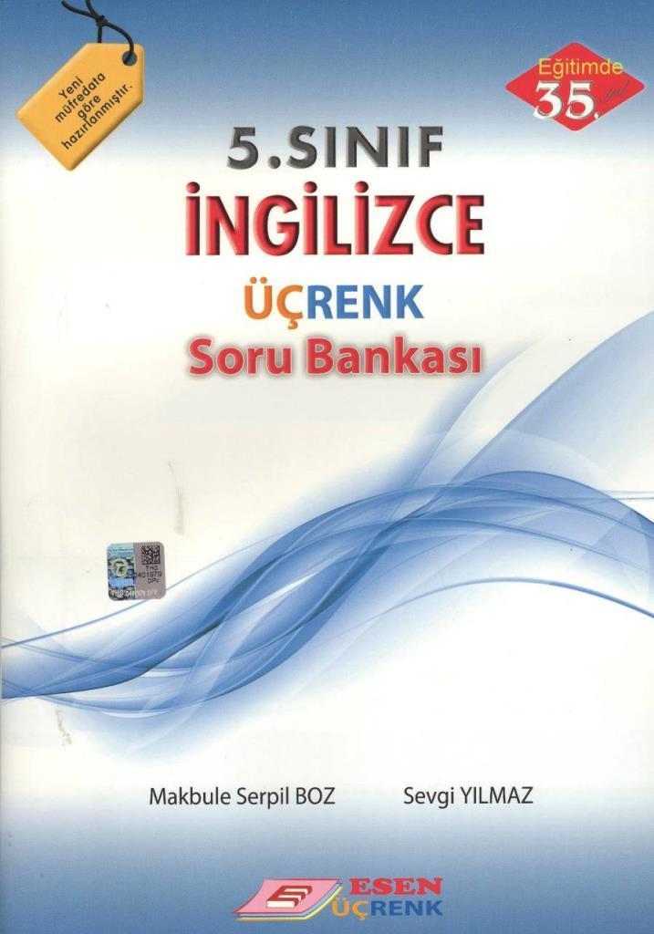 5.Sınıf İngilizce Soru Bankası Esen Üçrenk  Yayınları