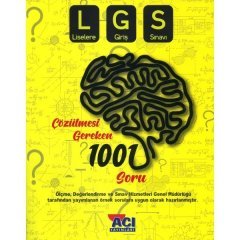 8. Sınıf LGS Çözülmesi Gereken 1001 Soru Açı Yayınları