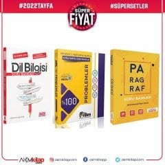 Ankara Kitap Merkezi Dil Bilgisi Paragraf ve Fides Problemler Soru Bankası Seti 3 Kitap