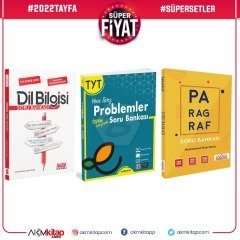 Ankara Kitap Merkezi Dil Bilgisi Paragraf ve Endemik Problemler Soru Bankası Seti 3 Kitap