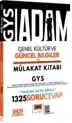 2024 GYS Adam Genel Kültür ve Güncel Bilgiler 657 Sayılı Devlet Memurları Kanunu Mülakat Kitabı Yargı Yayınları