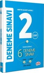 2. Sınıf Tamamı Çözümlü 6 Deneme Editör Yayınları
