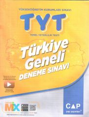 TYT Türkiye Geneli Deneme Sınavı Çap Yayınları