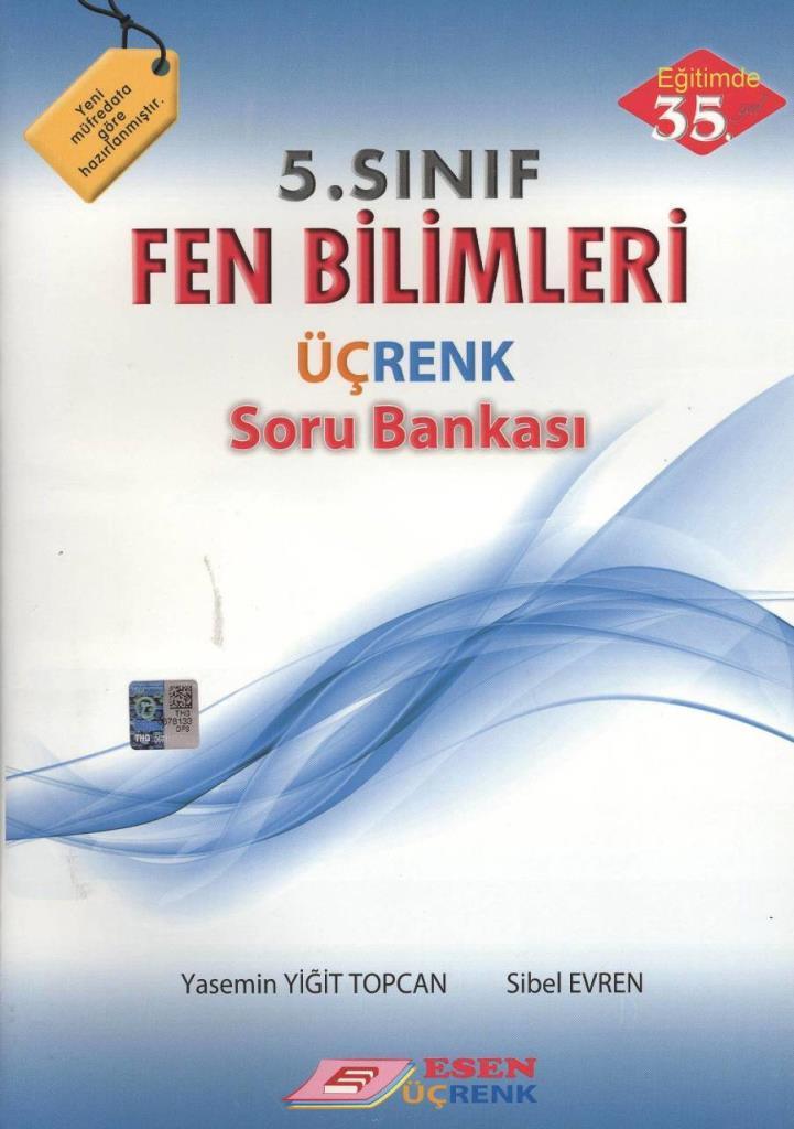 5. Sınıf Fen Bilimleri Soru Bankası Esen Üçrenk Yayınları