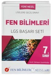 7. Sınıf Fen Bilimleri LGS Başarı Seti Fen Bilimleri Yayınları