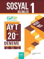 AYT Edebiyat Sosyal Bilimler 1 Up 20 x 40 Deneme Çap Yayınları