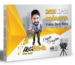 2021 KPSS Coğrafya Video Ders Notu HocaWebde Yayınları