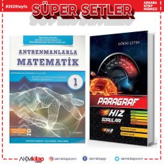 Antrenmanlarla Matematik 1 ve Hız ve Renk Paragraf Soru Bankası 2 Kitap Set