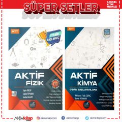 Aktif Öğrenme AYT Fizik ve Kimya 0 dan Başlayanlara Seti 2 Kitap