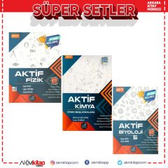 Aktif Öğrenme AYT Fizik Kimya ve Biyoloji 0 dan Başlayanlara Seti 3 Kitap