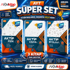 Aktif Öğrenme AYT Fizik Kimya ve Biyoloji 0 dan Başlayanlara Seti 3 Kitap