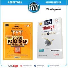 Limit Yayınları TYT Türkçe ve Denemebank Yayınları Paragraf Provaları Soru Bankası Seti 2 Kitap