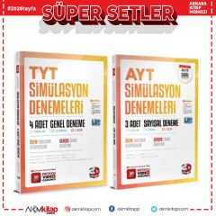 3D Yayınları TYT ve AYT Sayısal Deneme Seti 2 Kitap