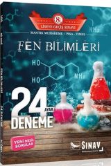 8. Sınıf LGS Fen Bilimleri 24 Ayar Deneme Sınav Dergisi Yayınları
