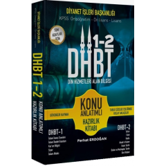 DHBT 1 2 Din Hizmetleri Konu Anlatımlı Hazırlık Kitabı Erdoğan Kitap