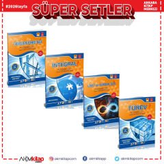 Apotemi Türev İntegral Limit Süreklilik ve Trigonometri Seti 4 Kitap